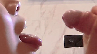 Japanese Girl First Ass Lick Mouth Piss and Cum Eat