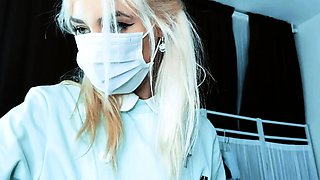 Blonde teen Sierras first erotic masturbation video