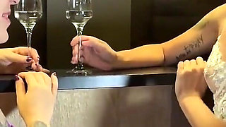 Lesbian Sex in the Loveroom - Massage, Sex Toys and Double Dong