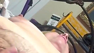 Giving Step-daddy a Blow Job and Getting Fisted