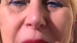 Auntjudys - Your Busty Mature BBW Stepmom Catherine Can Catches You with Mature Porn