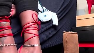 Kinky Erotic Milf In Amazing Foot Fetish Play