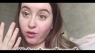 Masturbating My Hairy Pussy on the Toilet