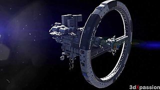 Blowjob video with adorable date from 3DXPassion