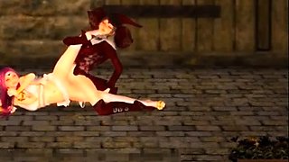 Awesome hentai anal sex with stunning excited nurse