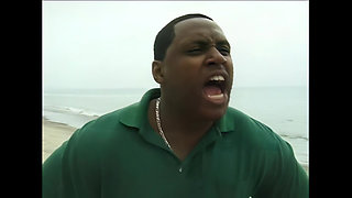 Workout on the Beach with Huge Cocks to Lick