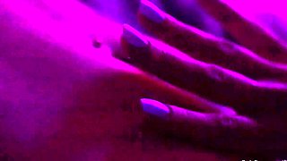 Hot brunette lesbians go crazy finger