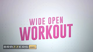 Brazzers - Alexis Fawx films herself while exercising but zac can't get his eyes off her hot figure