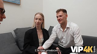 Vip4k. nata gold went to the wrong casting and got her cunt screwed