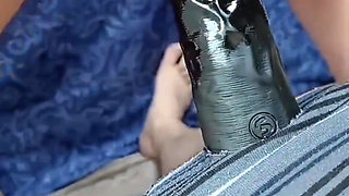 My Lover Punish Me with a Big Fake Black Dick, to Penetrate Me Deeper