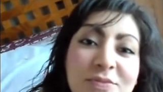 Perfect Mexican babe lets to finger her pussy