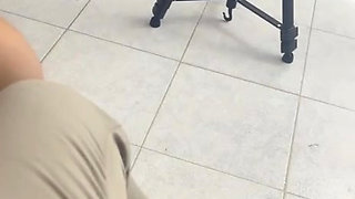 Sexy neighbor gets recorded