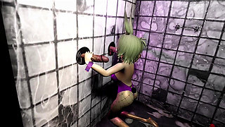 After Hours Dirty Shower at the Office