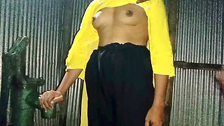 Secretly, take, outdoor