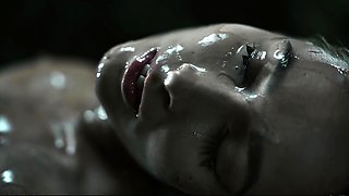 Big Titty Brunette Babes in Hardcore Anal Fun