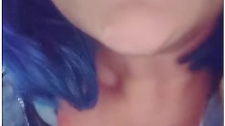 Live stream smoke play with big tits popping out