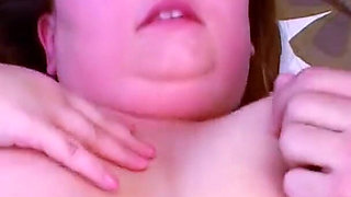 Extremely fat gets masturbated by stranger's pussy and then gets fucked