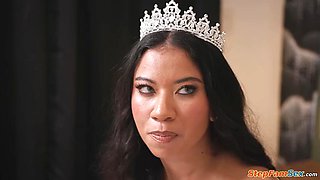 Ebony Bride Fucking Her Stepfatherinlaw Before She Gets Married Ft. Jason Sarcinelli  Ameena Green: Porn