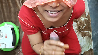 Delhi Super Sexy Bhabhi Blowjob