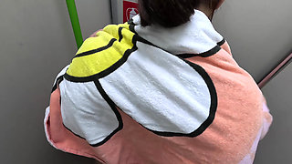 My Wife Took the Train to the Beach in Only Her Bikini -and Teased a Total Stranger