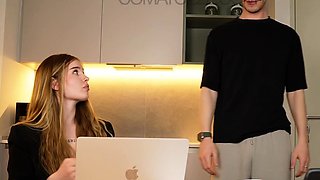 Big Tit Secretary Failed at Her Job...