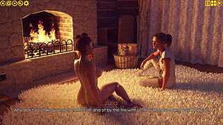 My Pleasure 28 - Julian's Halloween Fun with Julia & Daphne in Haunted House