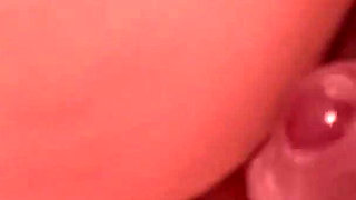 Auntjudys - Busty Blonde MILF Amy Johnson Plays with Her New Dildo