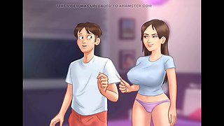 Summertime saga, girlfriend experience, step sister