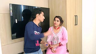 Indian girl with natural boobs fucked by her boyfriend