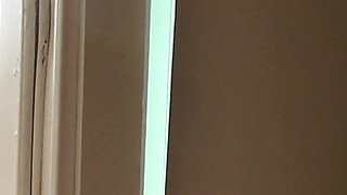 Sunning on the balcony in plain view of everyone walking by