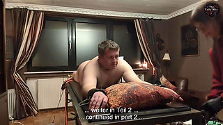 DomLady Mia - Punishment of terror for the Slave - Training: Ass Fucked by the Fucking Machine - Part 1