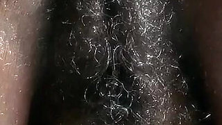 Sexy Hairy Black Pussy All in Your Face