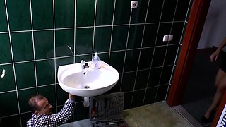 Amirah Adara cheating her husband with the plumber (short)
