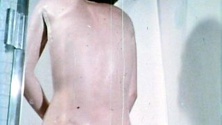 Erotic masturbation with brunette beauty