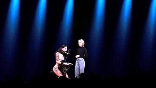 European blonde amateur babe banged in public pov