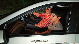 I END UP SHARING A BED WITH MY HUSBAND AND HIS STEPSON WHEN BY MISTAKE HIS STEPSON MAKES A MISTAKE AND FUCKS ME IN THE ASS.