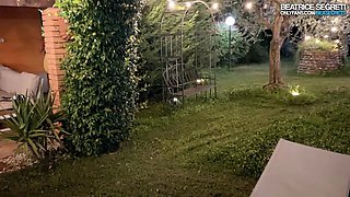 FUCKED THE ELECTRICIAN OUTDOORS, I want his cock! with Lucas Purosangue
