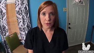 Step Mom Jane Cane Examines My Big Cock - Homemade MILF & Step Son Taboo