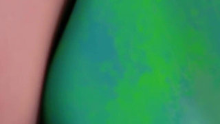 Curvy Mei Huge Boobs Purple Toy Anal Gape Stretch & Sperm Belly Inflation - 3D Rule34 Animation