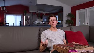 How about pizza a la penis, stepsis?!