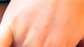 Close up amateur beauty uses her toy to masturbates