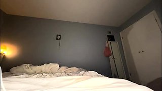 Blonde teen Sierras first erotic masturbation video