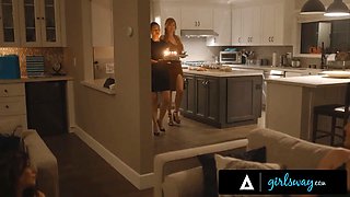 Girlsway - liz jordan creeps off for three-way with milfs Dana Vespoli & Lauren Phillips - part 3