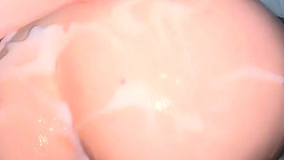 Lots Of Cum And Lubricant, Spanking My Step Sister's Tight