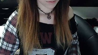 Great Amateur Video Of Webcam teen taking dildo in ass