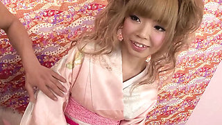 Skinny Japanese Teen Rian Esumi Gets Her Tight Pussy Filled By Thick Cock