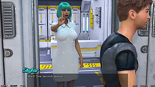 Stranded in Space - Black Virgin Wants Cum in Her Mouth