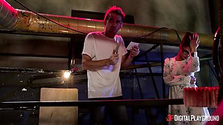 Bonnie Rotten in Darkly Seductive Horror Hotel Scene