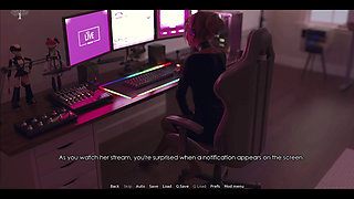 Reclaiming the Lost - Streamer Teases Her Chat with Her Massive Tits