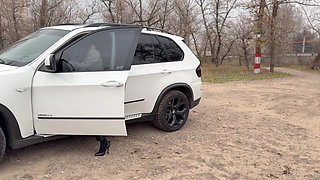 Lactation Kink in the Car Mommy's Command